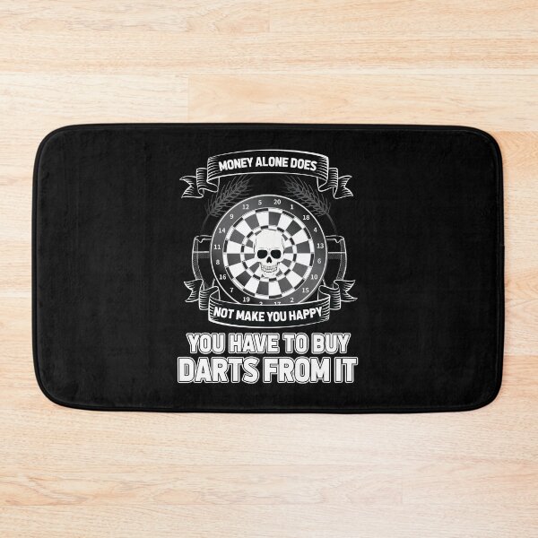 Item preview, Money alone does not make you happy - darts designed and sold by saulmedia.