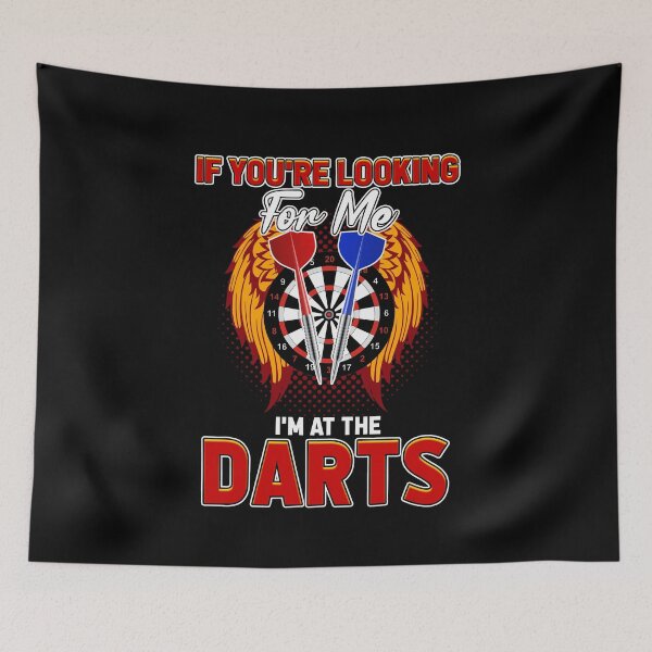 Item preview, Darts Design - IF You Are Looking For Me I'm AT designed and sold by saulmedia.