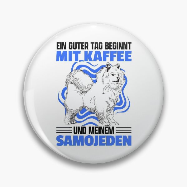 Artikelvorschau, Samojede und Kaffee Schlittenhund Samojeden entworfen und verkauft von madgrfx.