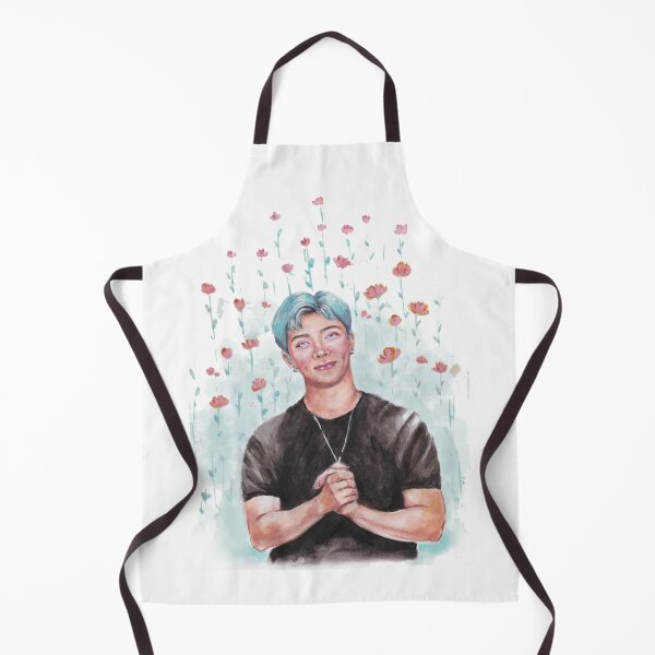 Item preview, Blue Hair Kim Namjoon art designed and sold by tinypaintspeckl.