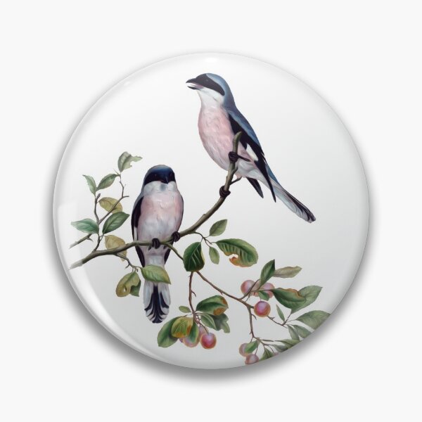 Item preview, Vintage Tree Swallow Oil Painting Sticker designed and sold by VntgDesignCo.