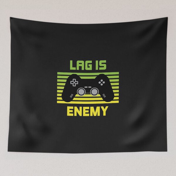 Item preview, lag is enemy designed and sold by wineDsign.