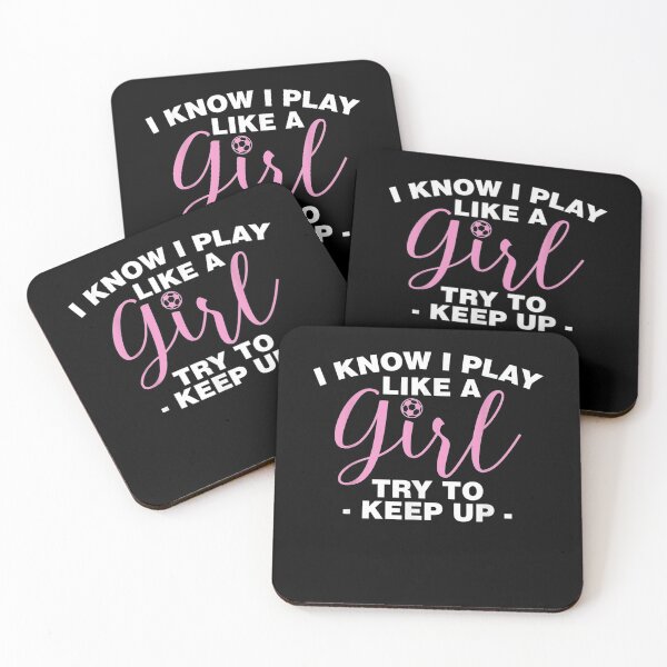 Item preview, I Play Like A Girl Soccer Coach Trainer Training  designed and sold by zpruby.