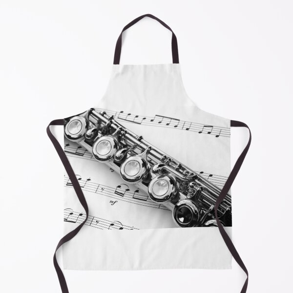 Item preview, Flute and sheet music designed and sold by Delphimages Art.