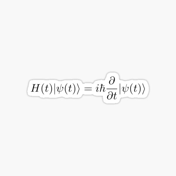 Item preview, Schrodinger Equation designed and sold by BroadcastMedia.