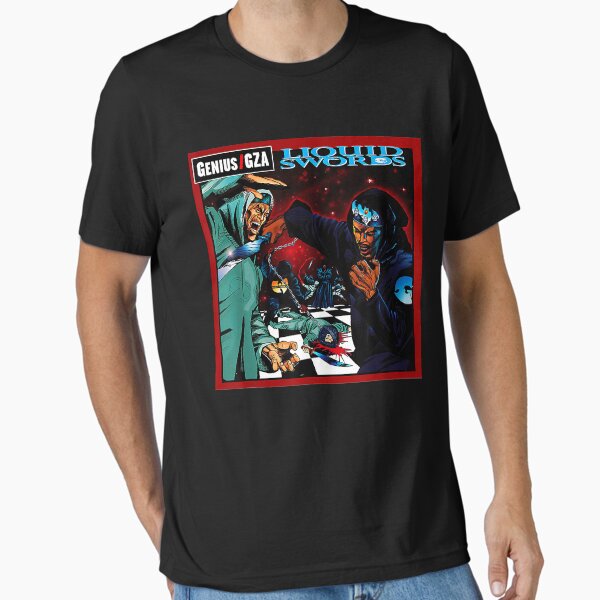 Vista previa del artículo con la obra «Camiseta hombre mujer Liquid tee Swords», diseñado y vendido por GermanPredovic.