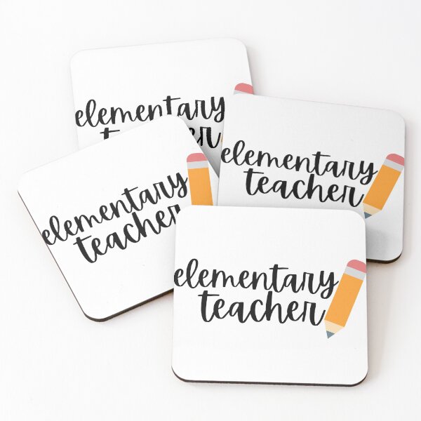 Item preview, Elementary Teacher Pencil Design designed and sold by beachteacher.