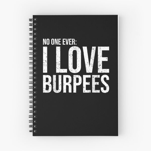 Item preview, I Love Burpees Fitness No One Ever Funny Workout  designed and sold by zpruby.