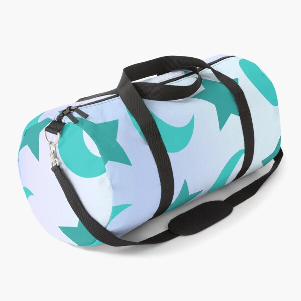 Item preview, Turquoise/Green Crescent Moon and Star Pattern in Blue Gradient Sky designed and sold by ShaunSandhu.