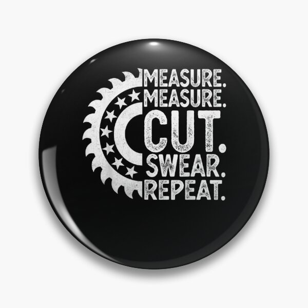 Item preview, Funny Dad Daddy Measure Cut Handyman Woodworker Father Day  designed and sold by zpruby.