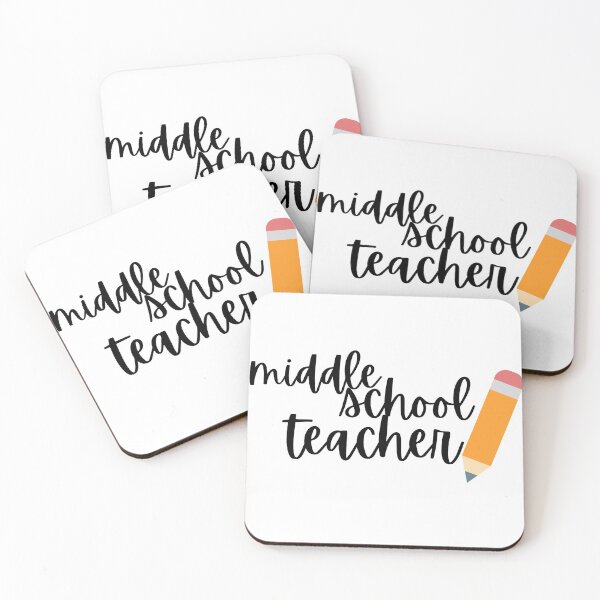 Item preview, Middle School Teacher Pencil Design designed and sold by beachteacher.