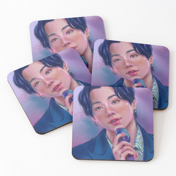 Item preview, BTS Jungkook art designed and sold by tinypaintspeckl.