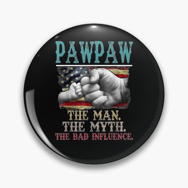 Item preview, Mens Pawpaw The Man The Myth The Bad Influence American Flag  designed and sold by zpruby.