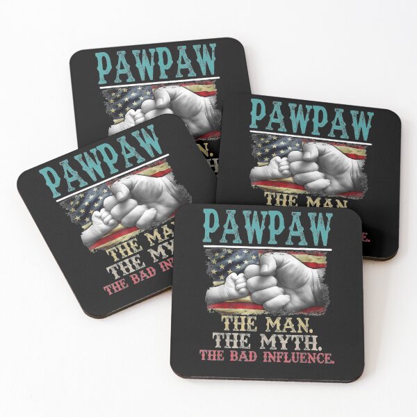 Item preview, Mens Pawpaw The Man The Myth The Bad Influence American Flag  designed and sold by zpruby.