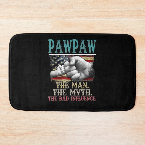 Item preview, Mens Pawpaw The Man The Myth The Bad Influence American Flag  designed and sold by zpruby.