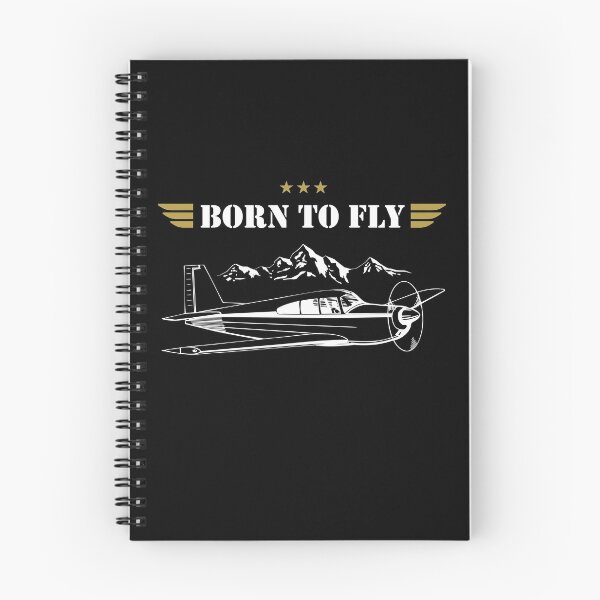 Item preview, BORN TO FLY Plane Pilot - single airplane designed and sold by pannolinno.