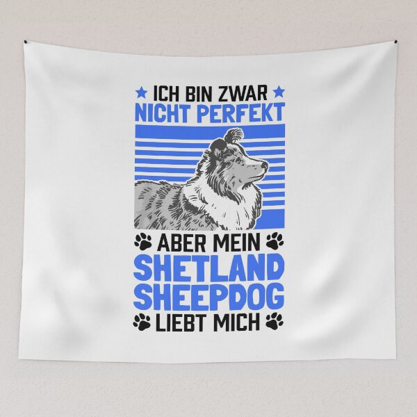 Item preview, My Shetland Sheepdog loves me Sheltie saying designed and sold by madgrfx.