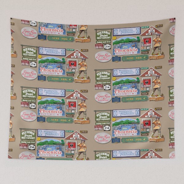 Item preview, Life in Phoenicia NY designed and sold by Raccoon  Trash.
