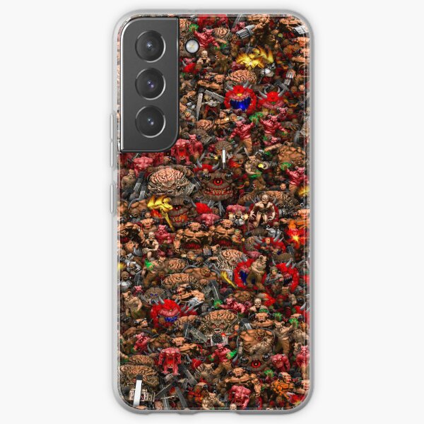 All enemies from Doom Samsung Galaxy Soft Case