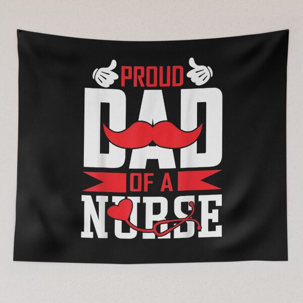 Item preview, Proud Dad Of A Nurse  designed and sold by zpruby.