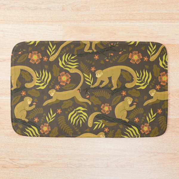 Item preview, pattern with monkeys on the branches designed and sold by burbura.
