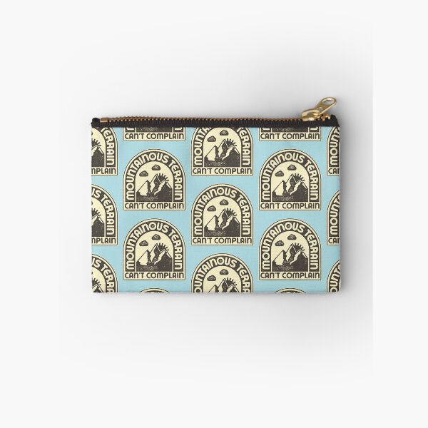 Item preview, Mountainous Terrain Can't Complain | Good Times Rhymes Badge designed and sold by retroready.