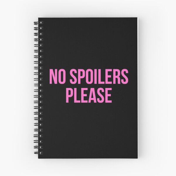 Item preview, No Spoilers Please designed and sold by PinkPerfect.