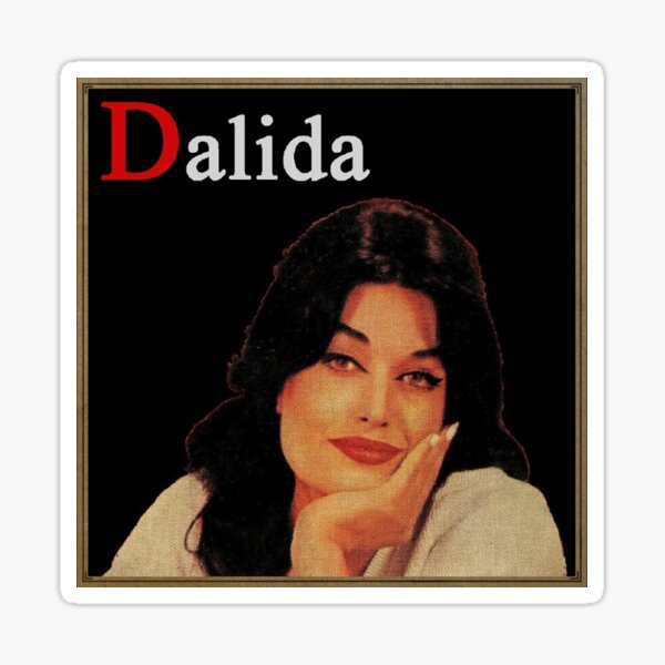 DALIDA - L'AMOUR À PORTOFINO Sticker