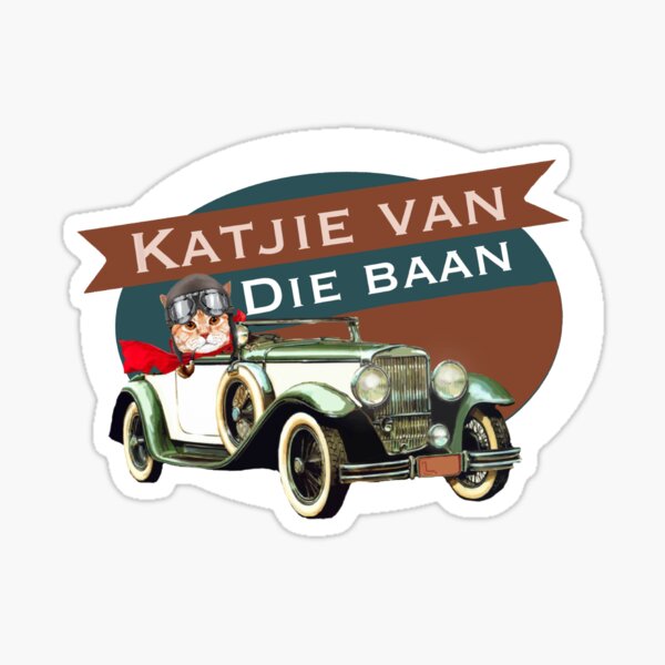 Item preview, Katjie van die baan designed and sold by CheriGurl.