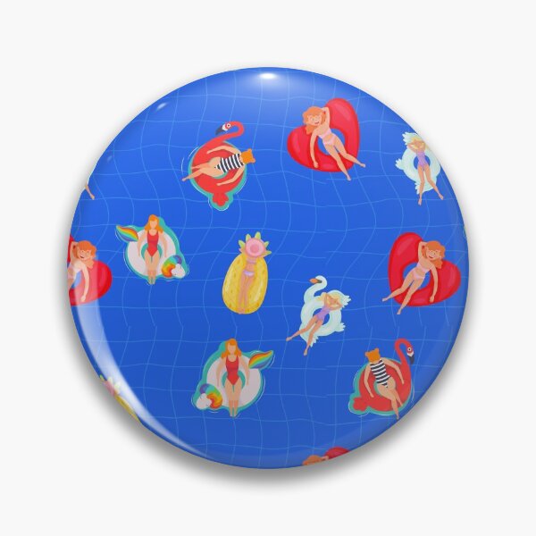 Item preview, Pool floating summer pattern designed and sold by Con Inspo.