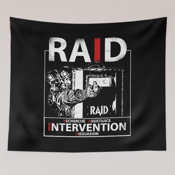 Item preview, RAID French Police Special Unit designed and sold by Trendvia .