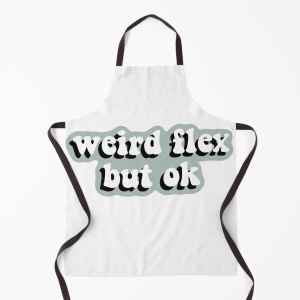 Item preview, Light Teal Weird Flex But Ok designed and sold by sohastickers.