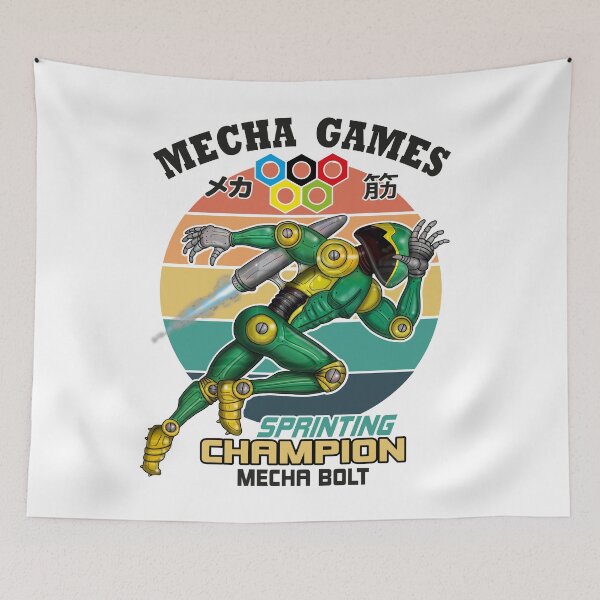 Item preview, Mecha Muscle Robot Sprinting Champion designed and sold by Status71.