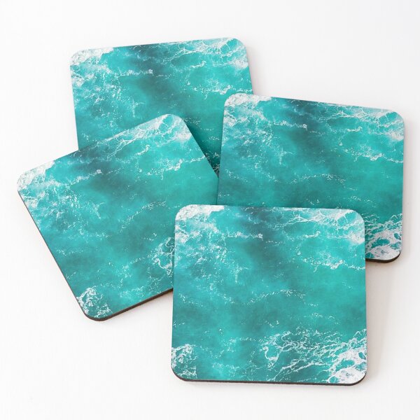 Item preview, Blue Turquoise Ocean Waves designed and sold by Laurasdesign83.