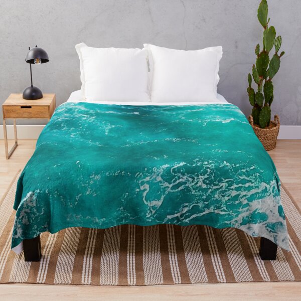Item preview, Blue Turquoise Ocean Waves designed and sold by Laurasdesign83.