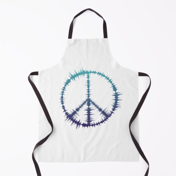 Item preview, Peace Sign Equalizer | Audio Waves Blue designed and sold by DanLopesMerch.