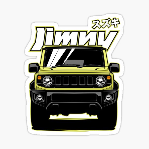 Item preview, Jimny Sierra JB64/JB74 Kinetic Yellow designed and sold by idrdesign.