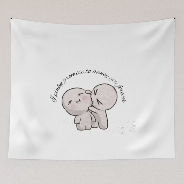 Item preview, I pinky promise to annoy you  forever t-shirt  designed and sold by Frangi_Pane_ Magazine.