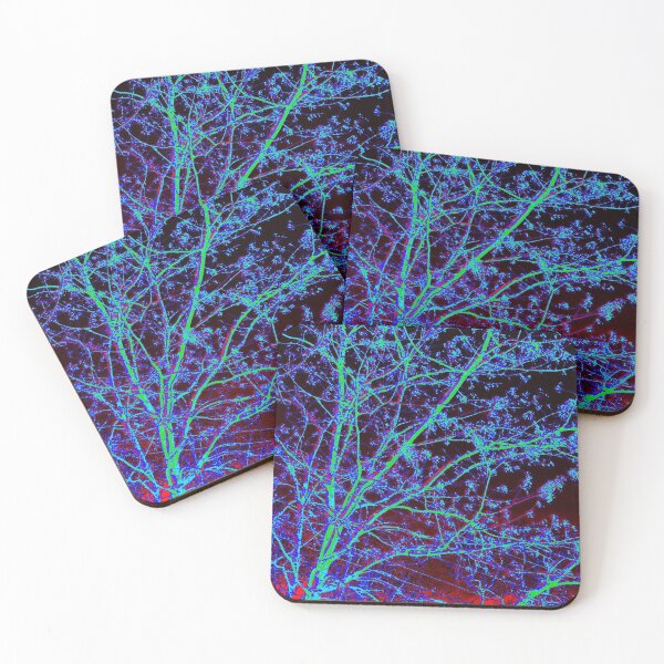 Item preview, Abstract Inverted Colorful Tree in Spring designed and sold by SXW Designs.