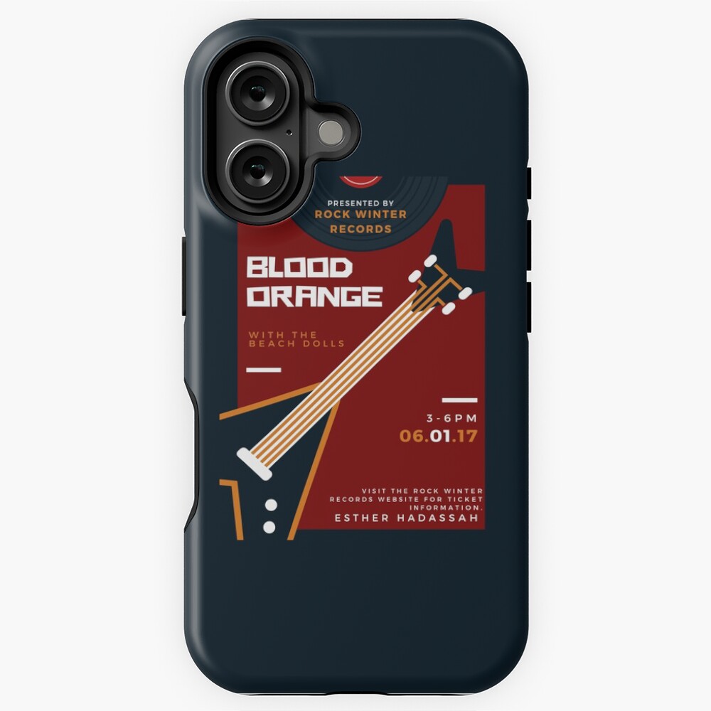 Item preview, iPhone Tough Case designed and sold by RockWinterRec.