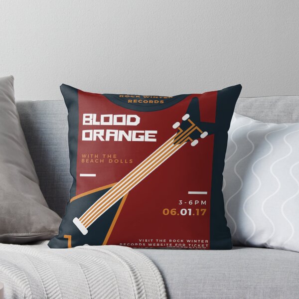 Item preview, Blood Orange Concert "Flyer" (RWR) designed and sold by RWR by EH Merch.