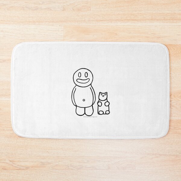 Item preview, Jelly baby and gummy bear cartoon designed and sold by WhenIDecorate.