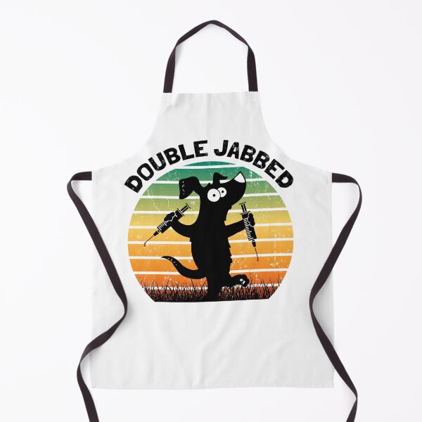 Item preview, Dog With Syringes, Double Jabbed, Fully Vaccinated designed and sold by NuttyShirt.