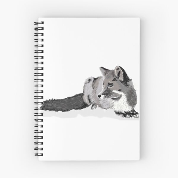 Item preview, Monochrome Fox designed and sold by Dawn Roberts-Blake.