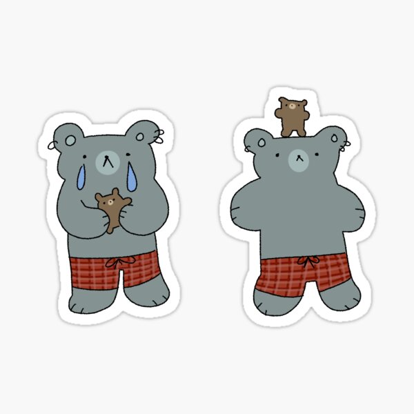 Bedtime bear Sticker