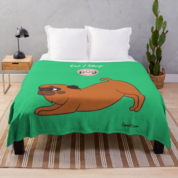 Item preview, EAT SLEEP PUG LOVE WT D1 designed and sold by Funntt.