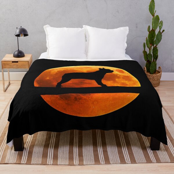 Item preview, Boston Terrier Dog Silhouette Moon Boston Terrier lover designed and sold by alaechamlal.