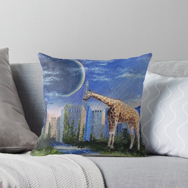 Artikelvorschau, Giraffe in der Stadt entworfen und verkauft von MarzkaArt.