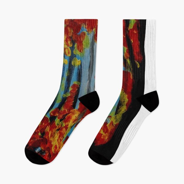 Item preview, Forest on fire blood flowing like leafs designed and sold by kkartwork.