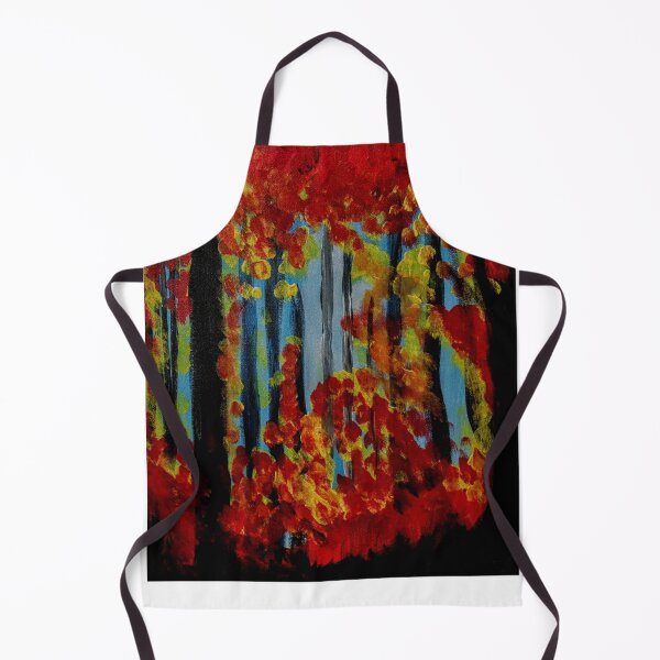 Item preview, Forest on fire blood flowing like leafs designed and sold by kkartwork.